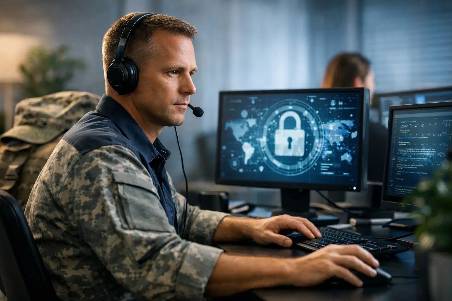 Military Resettlement Cyber Security Example