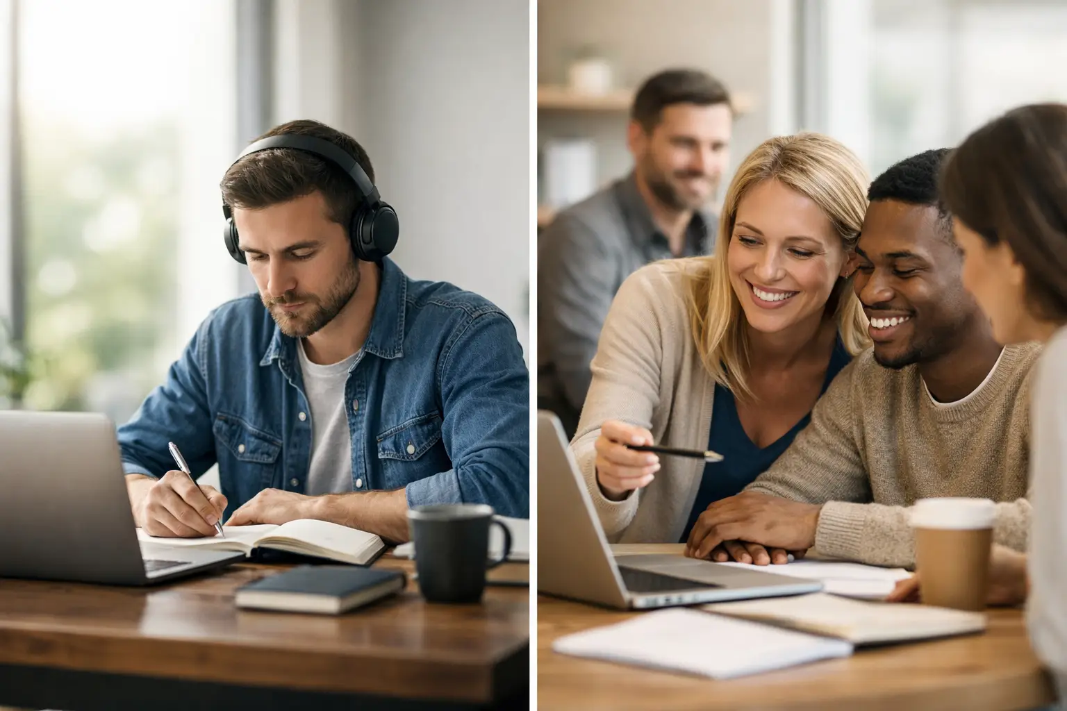 Self Study Versus Supported Learning